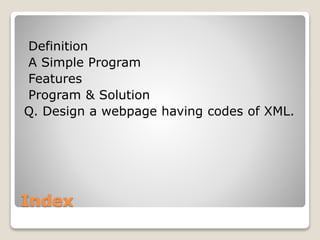 XML | PPTX