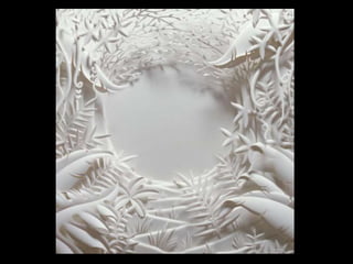 Paper Mural and Paper relief 