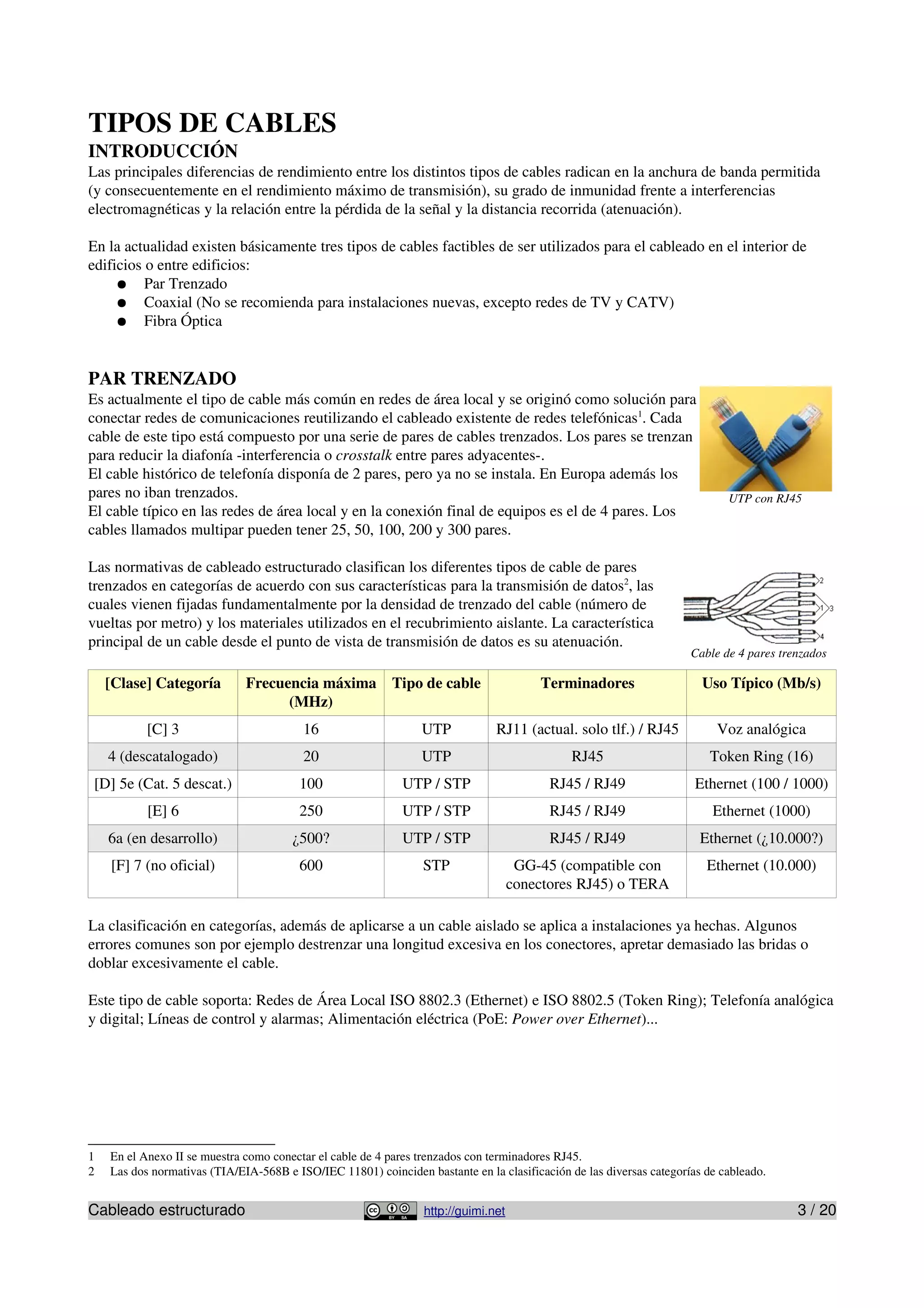 cableado estructurado | PDF