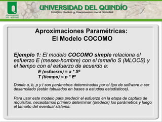 Agenda 
•Introducción 
•Métodos de Estimación 
•Método Delphide Banda Ancha 
•Método COCOMO 
•Método de Puntos de Función 
•Método de Componentes Estándares 
•Consideraciones para adopción de métodos en la industria 
•Explicación de la práctica  