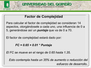Identificando la Función Básica 
Tomado de S. E. Durán “Puntos por Función Una métrica estándar para establecer el tamaño del software”. Boletín de Política Informática Núm. 6, 2003  