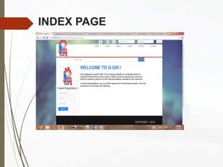 INDEX PAGE
 