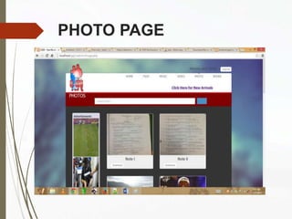 PHOTO PAGE
 