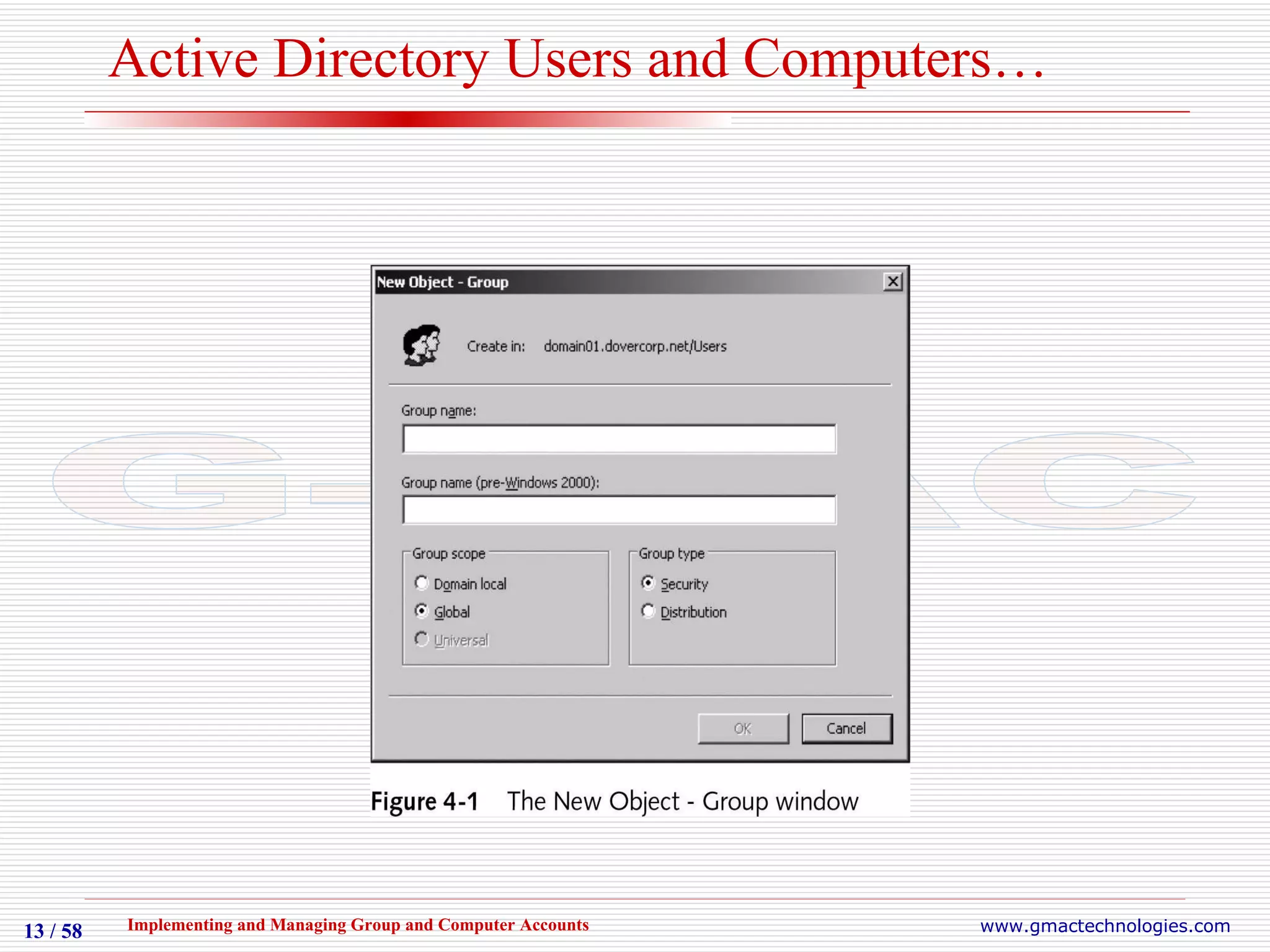 Active Directory Users and Computers… 