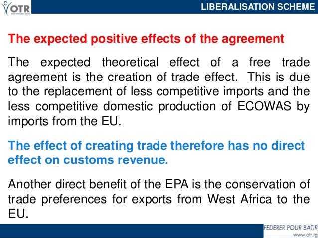 The Impact Of Economic Partnership Agreement On Customs Revenues And 