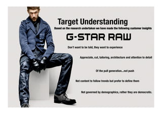 G star raw @ New York Fashion Week