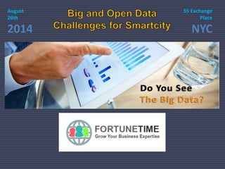 August
26th
2014
55 Exchange
Place
NYC
 