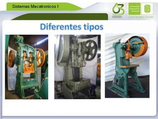  Prensa de Revolución total, llamadas también de embrague mecánico o de chaveta.