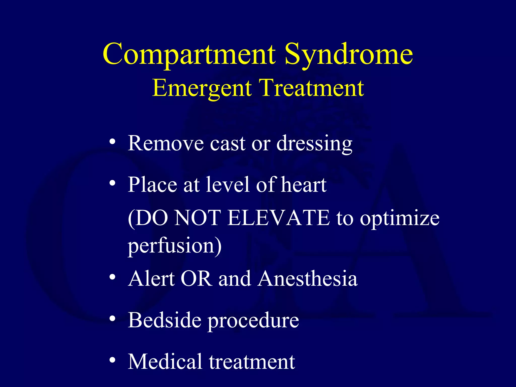 G04 compartment syndrome | PPT