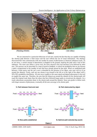 Swarm Intelligence: An Application of Ant Colony Optimization | PDF