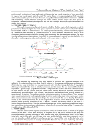 To Improve Thermal Efficiency of 27mw Coal Fired Power Plant | PDF
