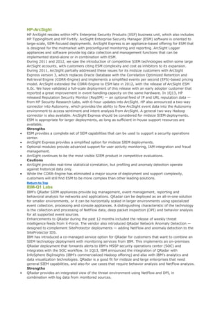 G05.2013 Security Information and Event Management | PDF