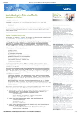 G06.2014 magicquadrantforenterprisemobilitymanagementsuites PDF