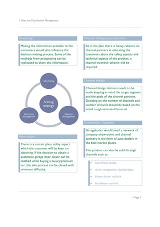 Sales and Distribution Management Case Analysis