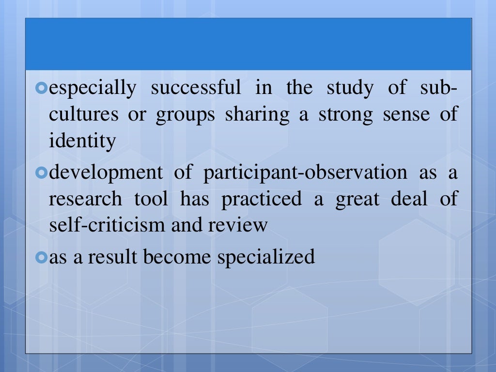Participant Observation