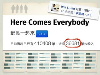 Here Comes Everybody
 