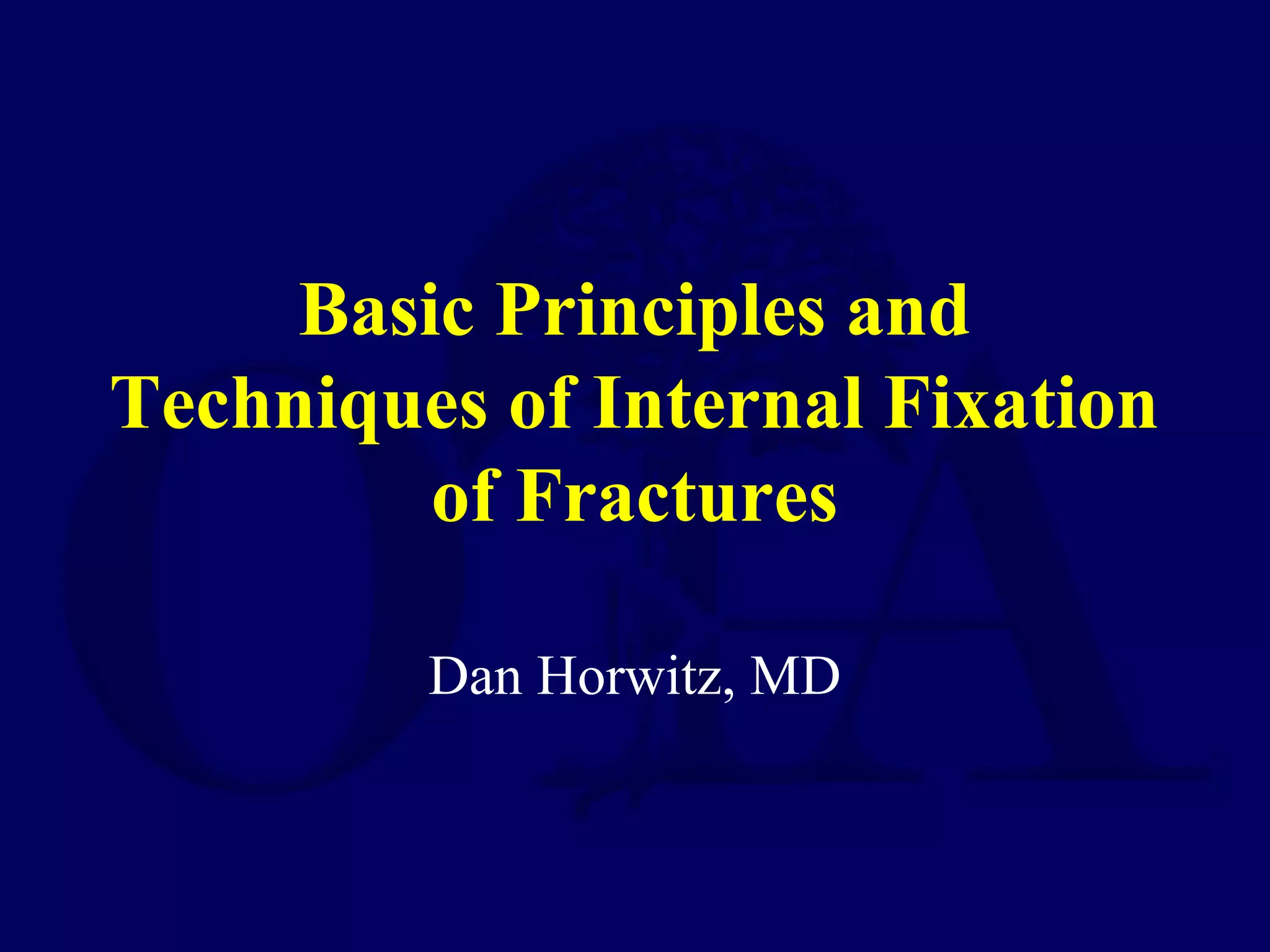 G10 internal fix principles PPT