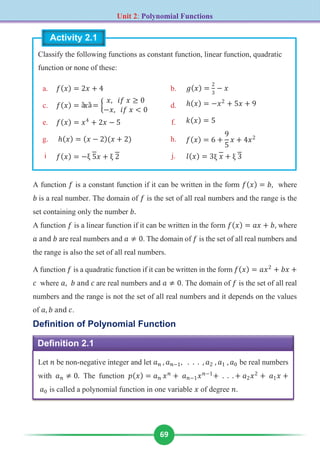Grade Ten Mathematics for Ethiopian students | PDF