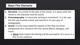 Movie Components G10 ARTS (3RD QUARTER).powerpoint presentation | PPTX