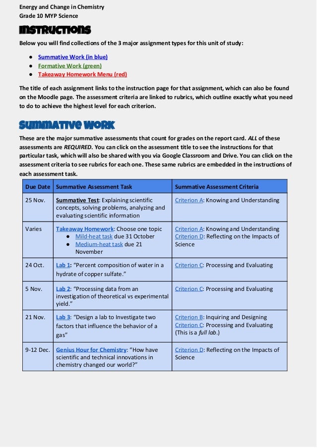 grade 10 chemistry unit student organizer student organizer