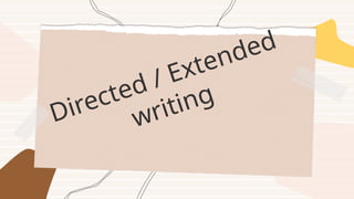G10 FLE-Extended Response to Reading and Directed Writing- Text Types ...