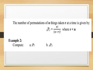 Permutation Sample Slide G10 Math Q3-Week 1- Intro to Permutation.ppt