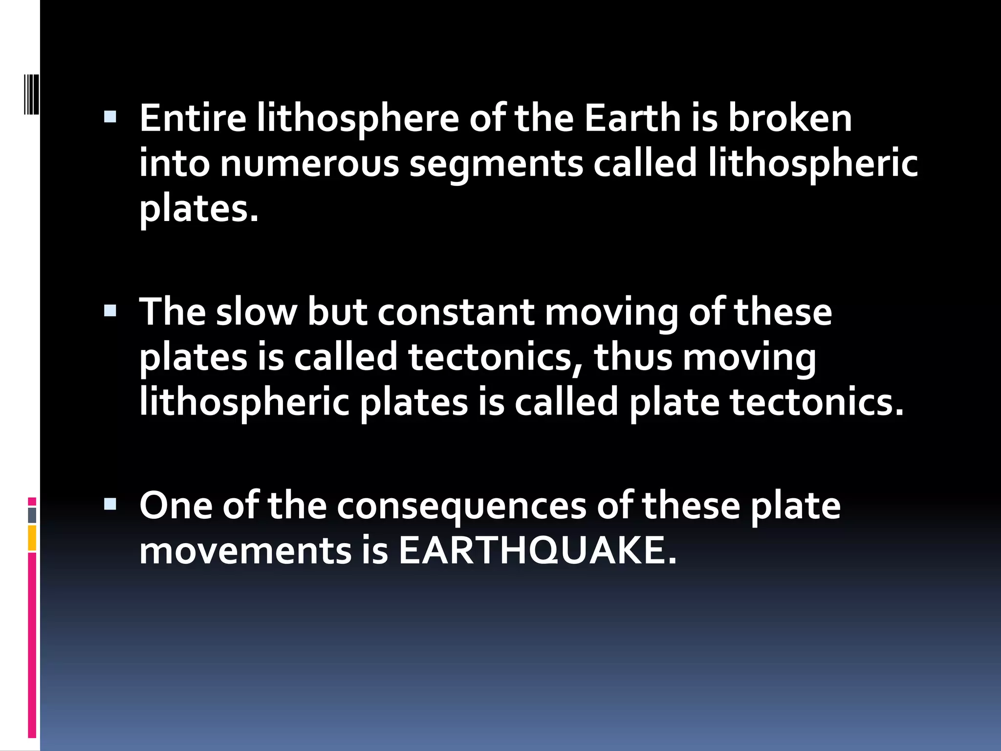 PLATE TECTONICS(GRADE10SCIENCE 1STQUARTER MODULE1) PPT