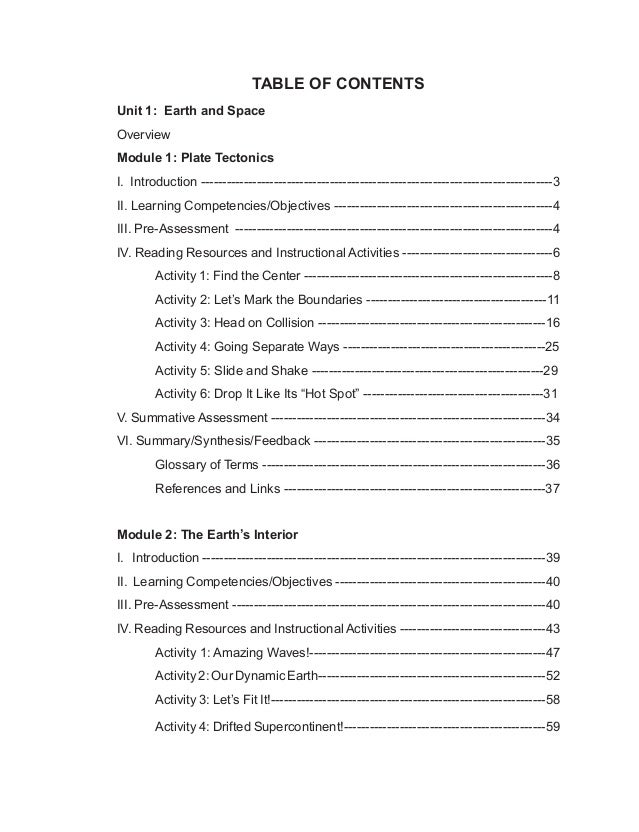 Grade 10 Science Learner's Material Quarter 1