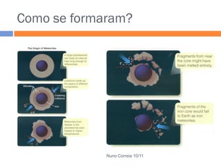 Como se formaram?
Nuno Correia 10/11
 