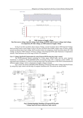 Mitigation of Voltage Sag/Swell with Fuzzy Control Reduced Rating DVR | PDF