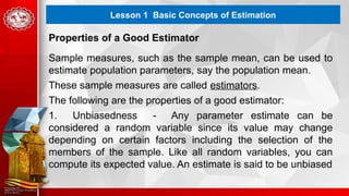 G11SPQ4 Lesson 1 Basic Concepts of Estimation 2024 03 11.pptx
