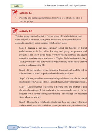 G12-IT this is information technology text for all | PDF