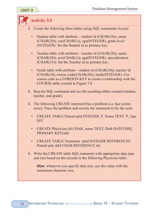 G12-IT this is information technology text for all | PDF
