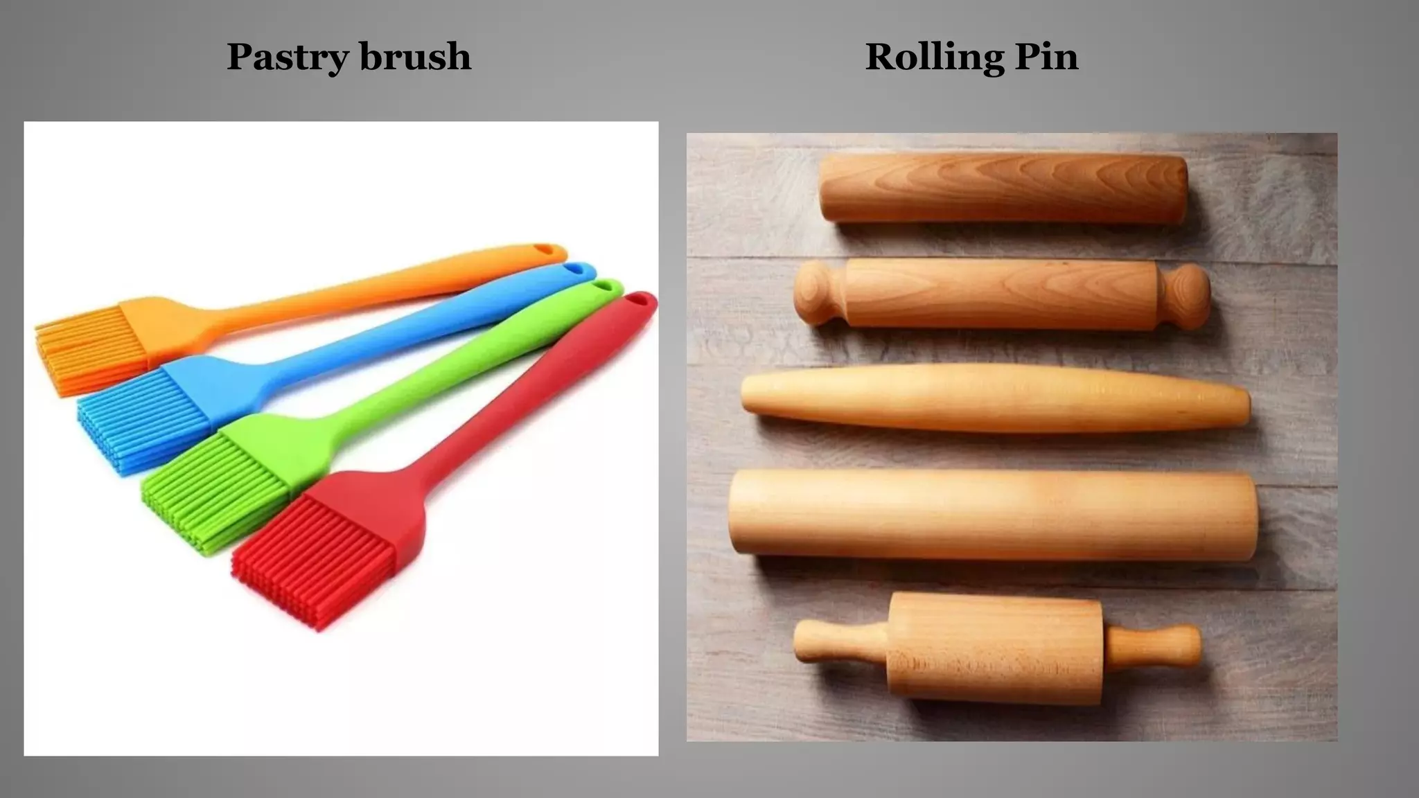 Pastry brush Rolling Pin
 