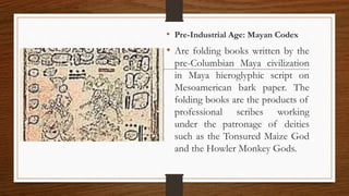 Pre-Columbian Bark Paper Books and Hieroglyphic Writing