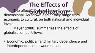 (G1) Chapter2 Part 1 - Globalization and Cultural and Multicultural ...