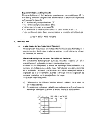 Mapas de Karnaugh | DOCX