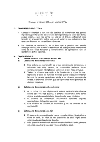 Conversión Entre Sistemas de Numeración