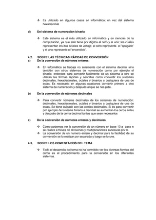 Conversión Entre Sistemas de Numeración