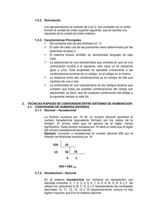 Conversión Entre Sistemas de Numeración