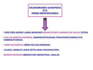 EKONOMIAREN GARAPENA ETA HIRIEN BERPIZKUNDEA GOIZ ERDI AROKO LANDA MUNDUKO  MONASTEGIEK GARRANTZIA GALDU  ZUTEN. ERLIJIO-ORDENA BERRIAK , GARRANTZITSUENAK FRANTZISKOTARRAK ETA DOMINGOTARRAK. HIRIETAN KOKATU  ZIREN ERLIJIO-ORDENAK. ELIZAK JARRAITU ZUEN ARTELANAK ENKARGATZEN. BEZERO BERRIAK  (MERKATARI ABERATSAK, UDALAK 
