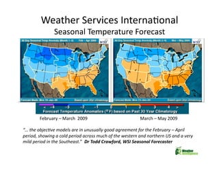 Managing Weather Risk in Uncertain Times