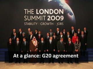 At a glance: G20 agreement
 