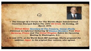 G20 power point presentation prepaed by tawheed parvaiz | PPT