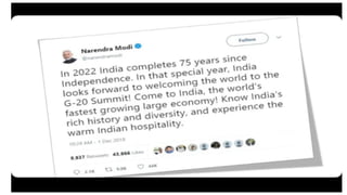 G20 power point presentation prepaed by tawheed parvaiz | PPT