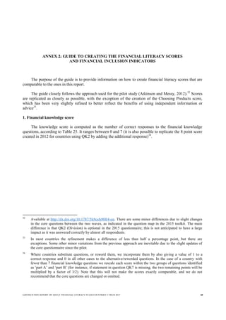Oecd Infe G20/OECD INFE report on adult financial literacy in G20 countries | PDF