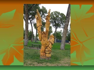 Sculptures arbres a abattre