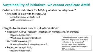 Addressing antimicrobial resistance in developing countries: A balancing act