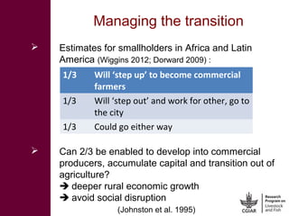 CGIAR Research Program on Livestock and Fish: Achieving proof of scale for food security and poverty reduction