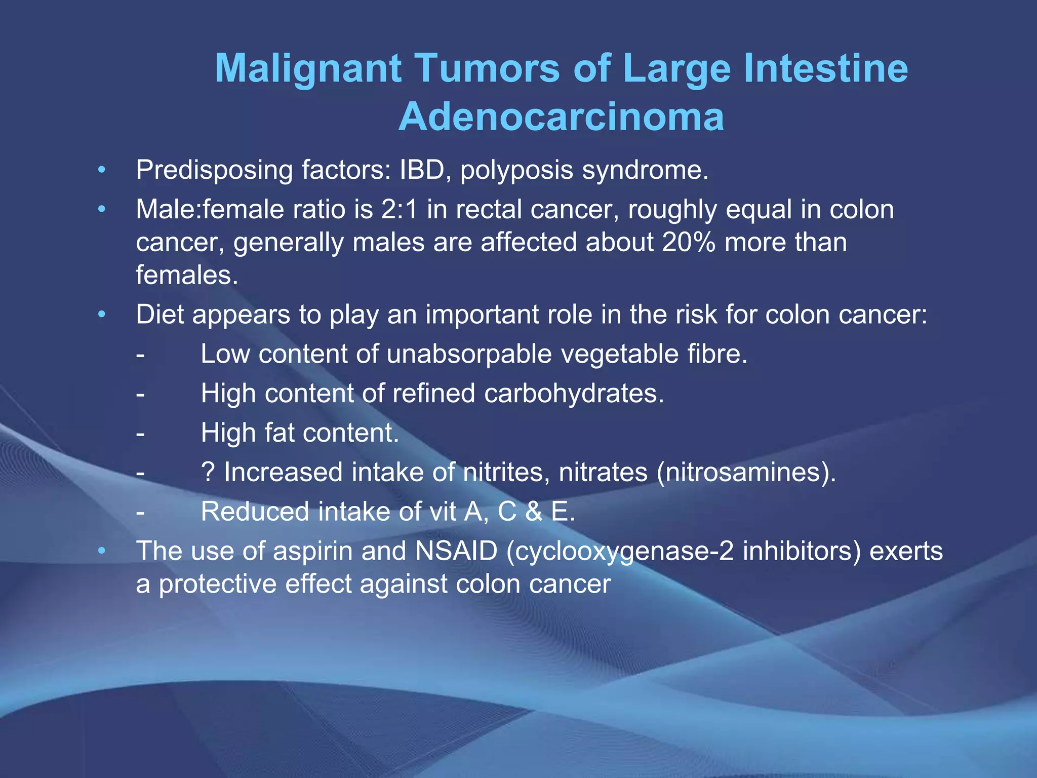 Large Intestinal Cancer g218h_tumors-of-the-small-and-large-intestines (1).ppt